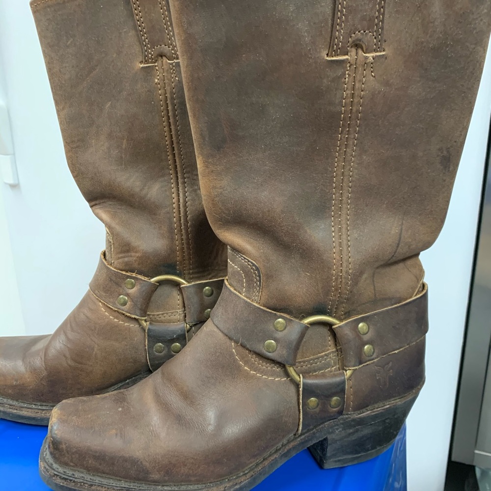 Frye Buckle boots